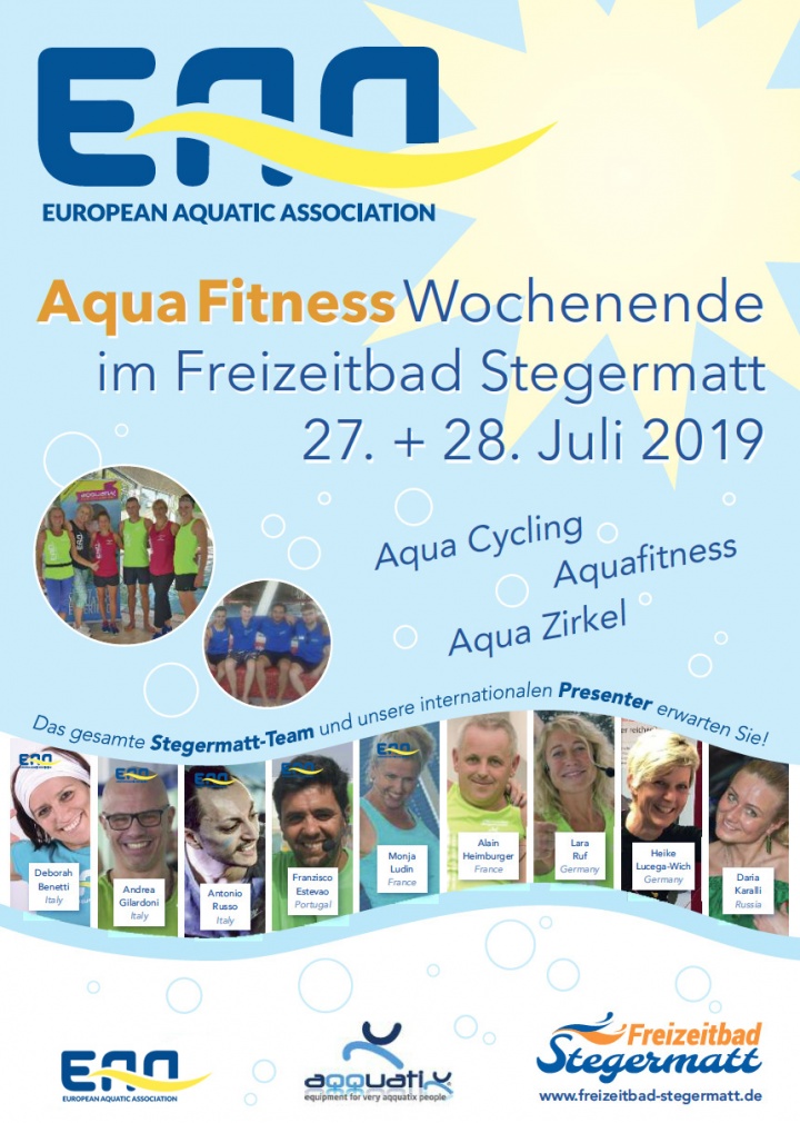Aqua Fitness Convention in Offenburger Freizeitbad Stegermatt